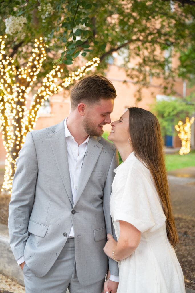 Downtown Bryan engagement photos