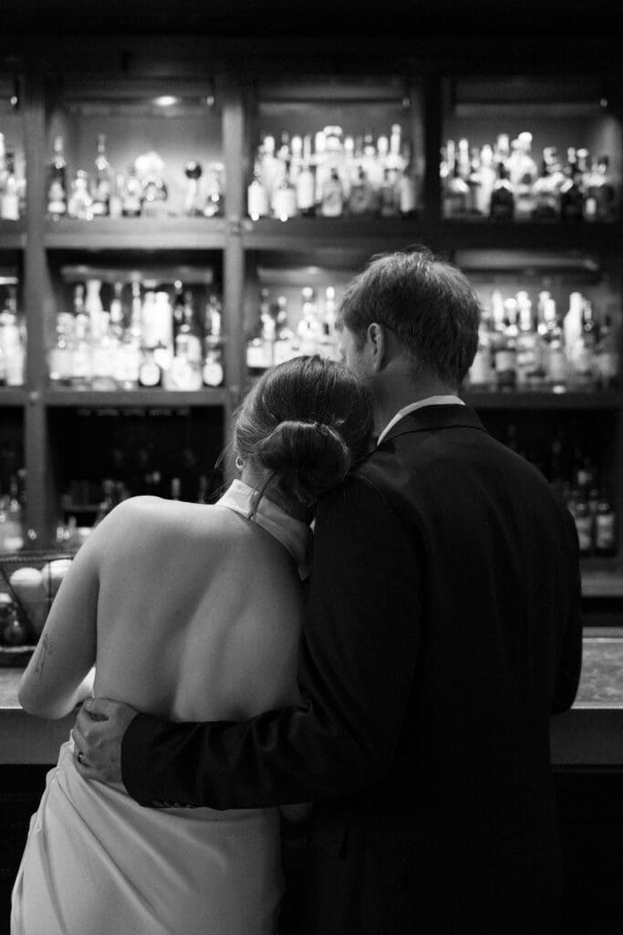 Modern engagement photos in College Station