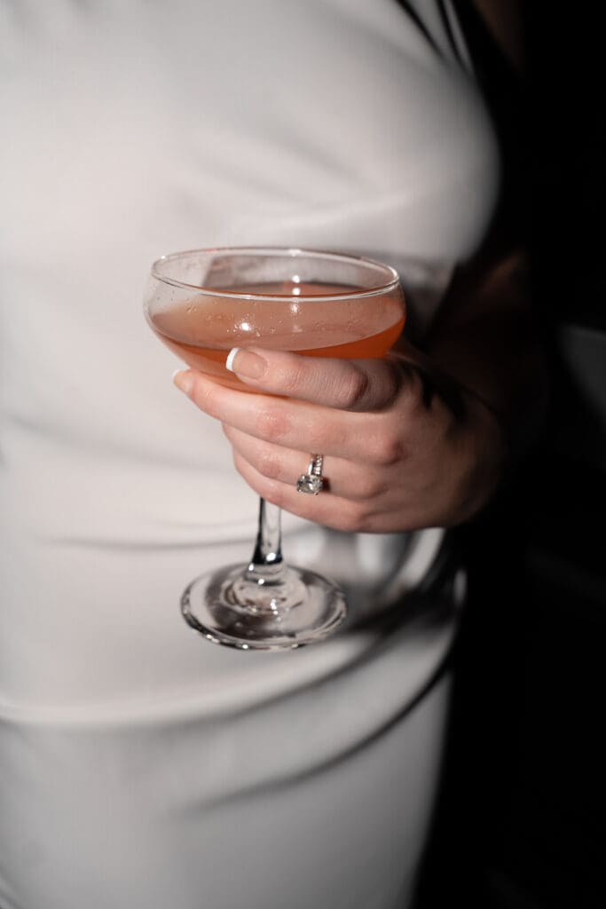 Modern engagement photos in College Station