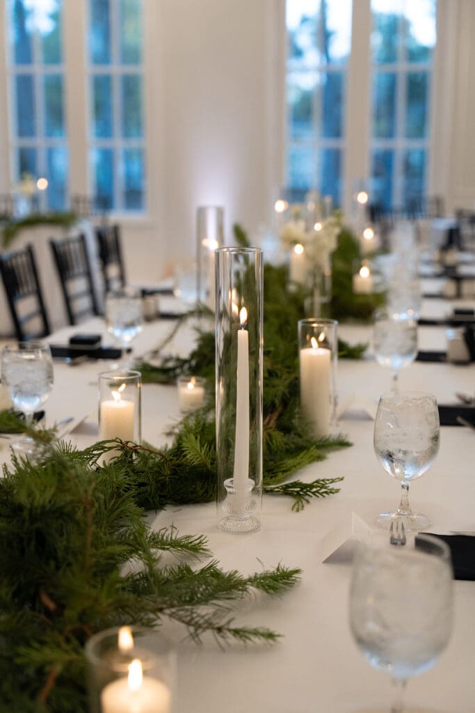 chateau nouvelle details for a wedding